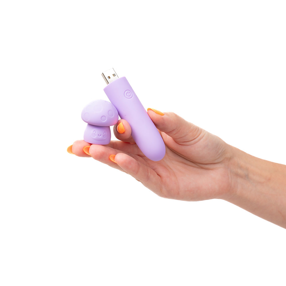 Maia HAPPI - Purple 11.1 cm USB Rechargeable Bullet