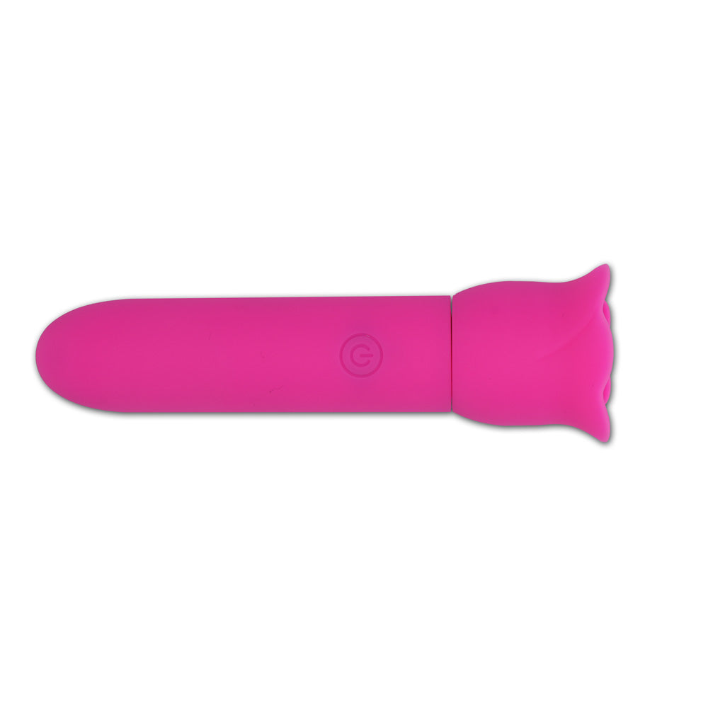Maia VIBEDRIVE - Pink - Pink 10 cm USB Rechargeable Bullet with 16 GB Storage - MA25-12
