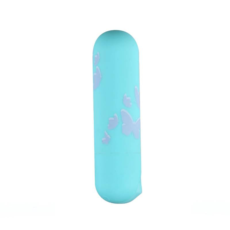 Maia Julia - Teal 7.6 cm USB Rechargeable Bullet-MA330-BF