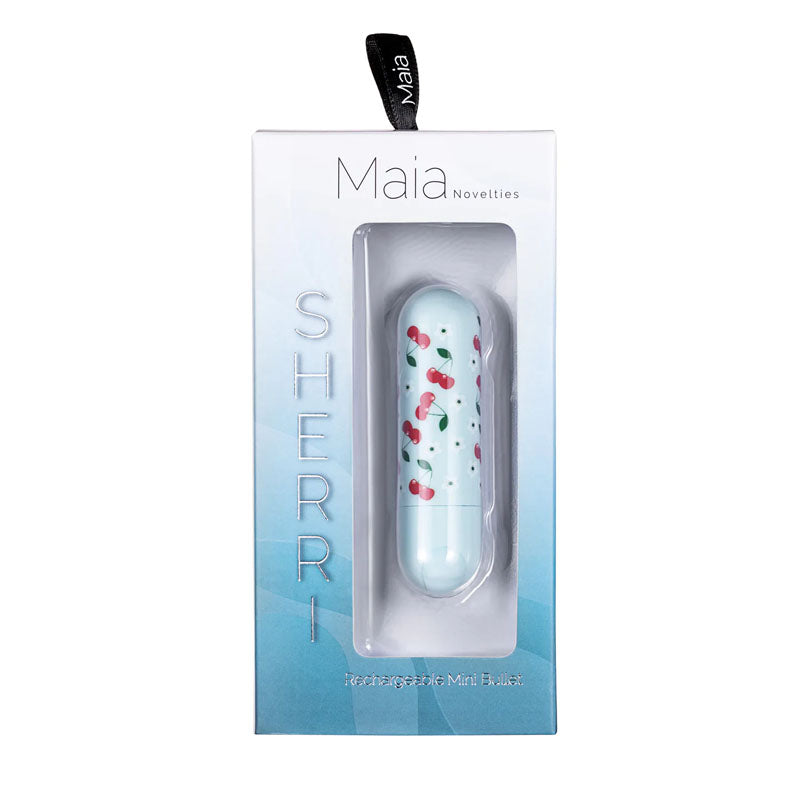 Maia Sherri - Baby Blue 7.6 cm USB Rechargeable Bullet-MA330-BL