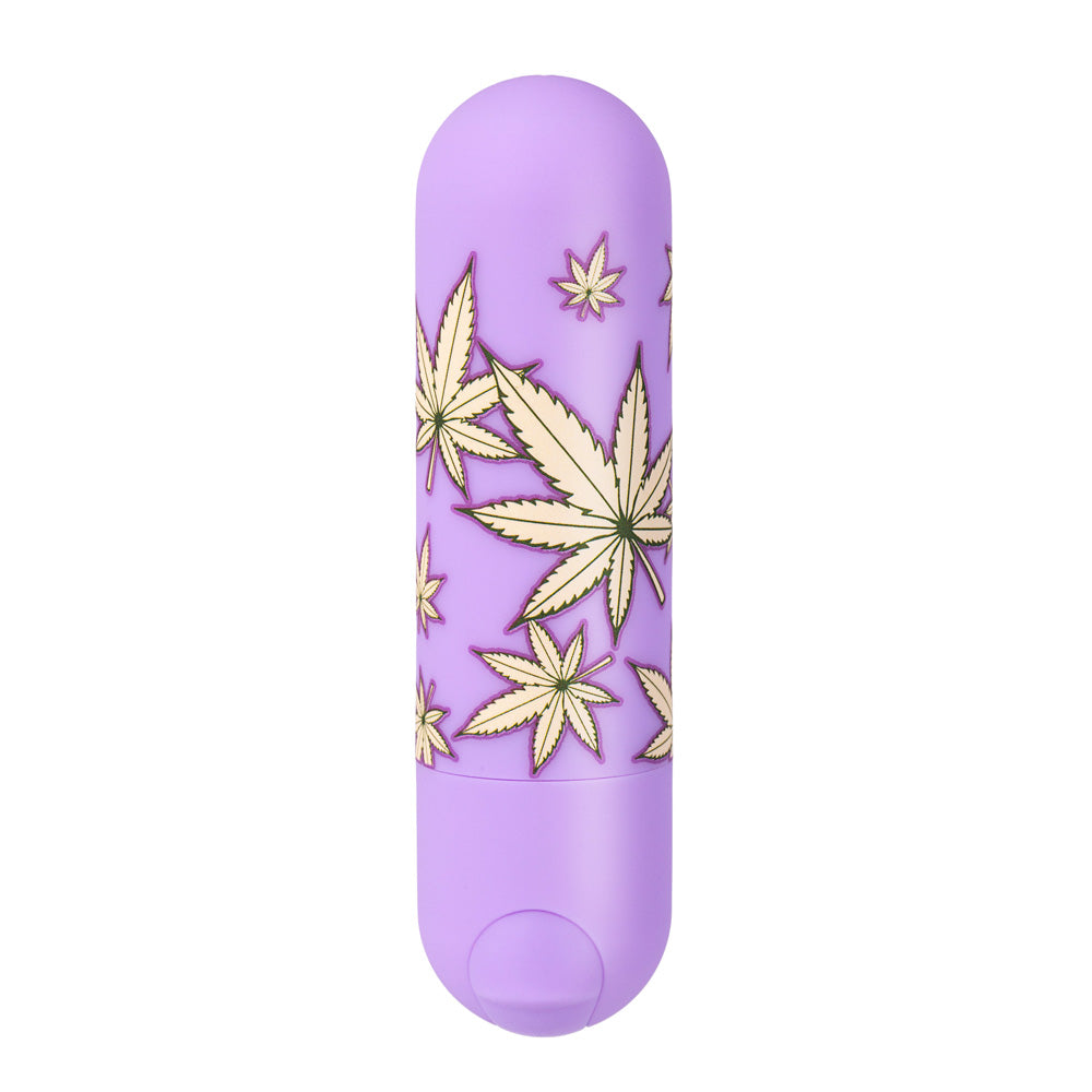 Maia Jessi 420 - Violet 7.6 cm USB Rechargeable Bullet-MA330-LF3