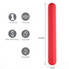 Maia Abbie - Red 16.2 cm USB Rechargeable Bullet-MA332R2