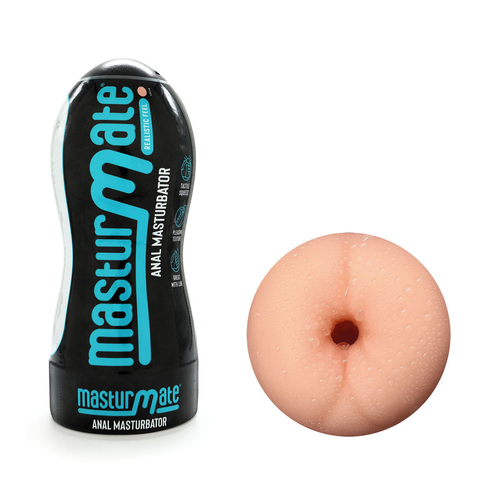 Masturmate - Butt - Cream - Flesh Anal Stroker-MMATE-BC