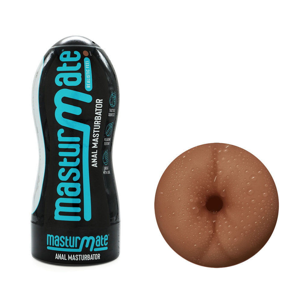 Masturmate - Butt - Mocha - Brown Anal Stroker-MMATE-BM