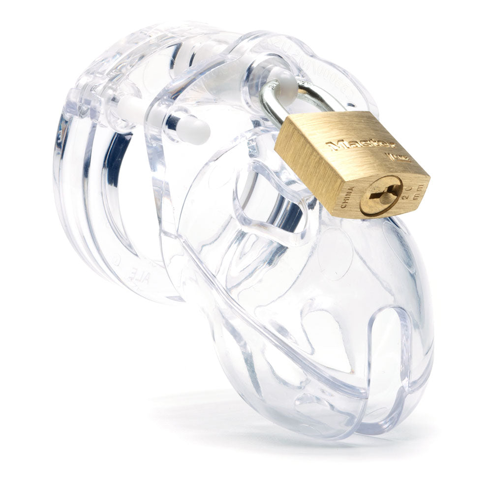 Mr. Stubb Chastity Cock Cage Kit - Clear - Clear 1.75 Inch Cock Cage Kit-MRSTB-CLR