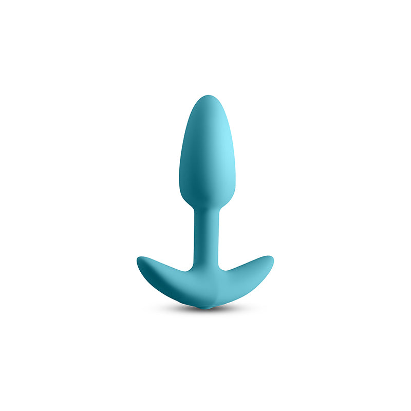 Techno - Trance - Blue 10.9 cm USB Rechargeable Butt Plug with App Control