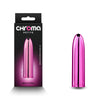 Chroma Petite Bullet - Pink - Metallic Pink 8.7 cm USB Rechargeable Bullet-NSN-0305-04