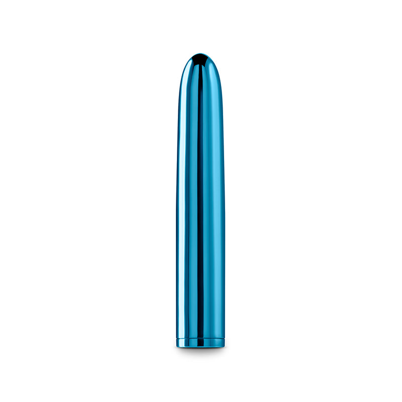 Chroma - Teal - Metallic Teal 17 cm USB Rechargeable Vibrator-NSN-0305-17