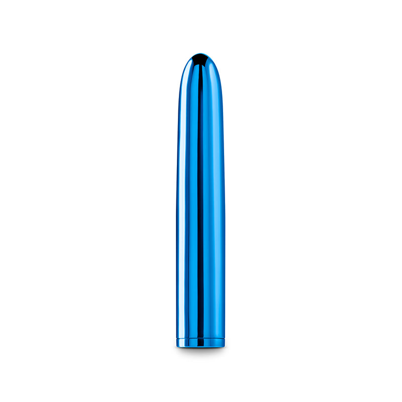 Chroma - Blue - Metallic Blue 17 cm USB Rechargeable Vibrator-NSN-0305-18