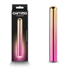 Chroma Sunrise - Large - Metallic Pink/Gold 13.8 cm USB Rechargeable Vibrator-NSN-0305-40