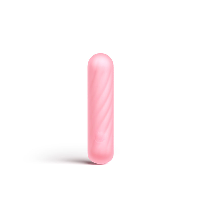 X & Os Crave - Light Pink - Light Pink 10.5 cm USB Rechargeable Bullet - NSN-0321-34