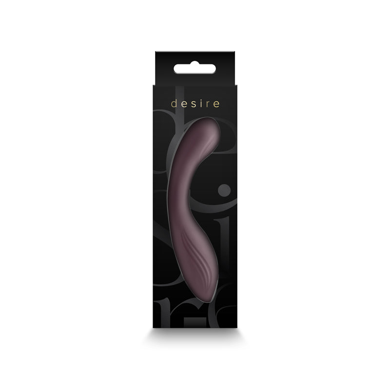 Desire - Pure - Purple - Purple 13.7 cm USB Rechargeable Vibrator-NSN-0326-02