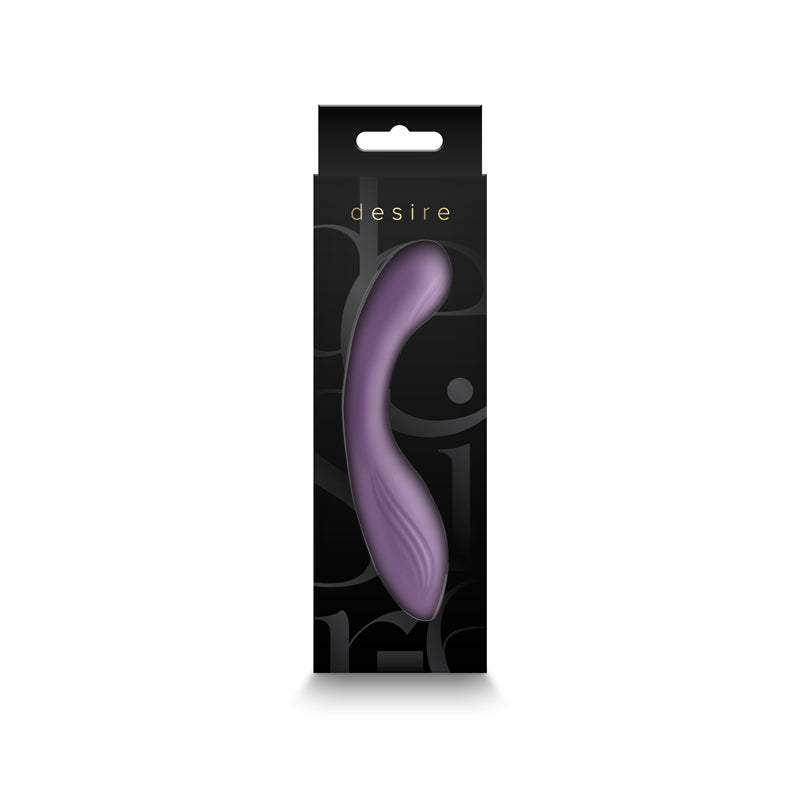 Desire - Pure - Dusty Lavender - Lavender 13.7 cm USB Rechargeable Vibrator-NSN-0326-09