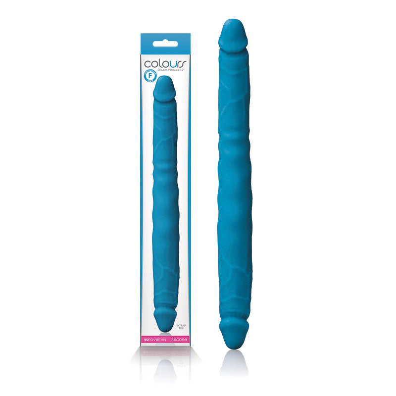 Colours Double Pleasures - Blue 30.5 cm Double Dong-NSN-0403-77