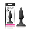 Colours Pleasures - Black Mini Butt Plug-NSN-0413-13