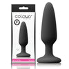 Colours Pleasures - Black Small Butt Plug-NSN-0413-23