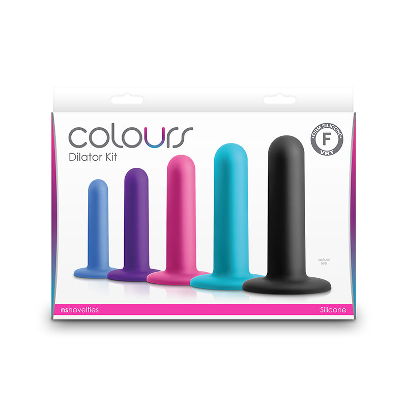 Colours - Dilator Kit - Multicolour - Multi Coloured Vaginal Dilator Kit - Set of 5-NSN-0414-00