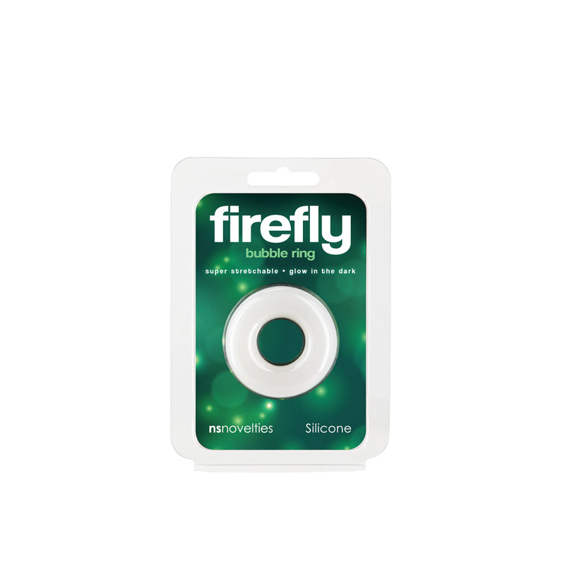 Firefly - Bubble Ring - Small - Glow in Dark Small Cock Ring-NSN-0474-11