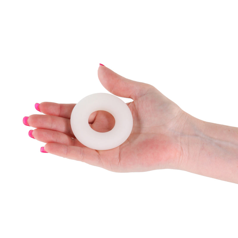 Firefly - Bubble Ring - Large - Glow in Dark Large Cock Ring-NSN-0474-31