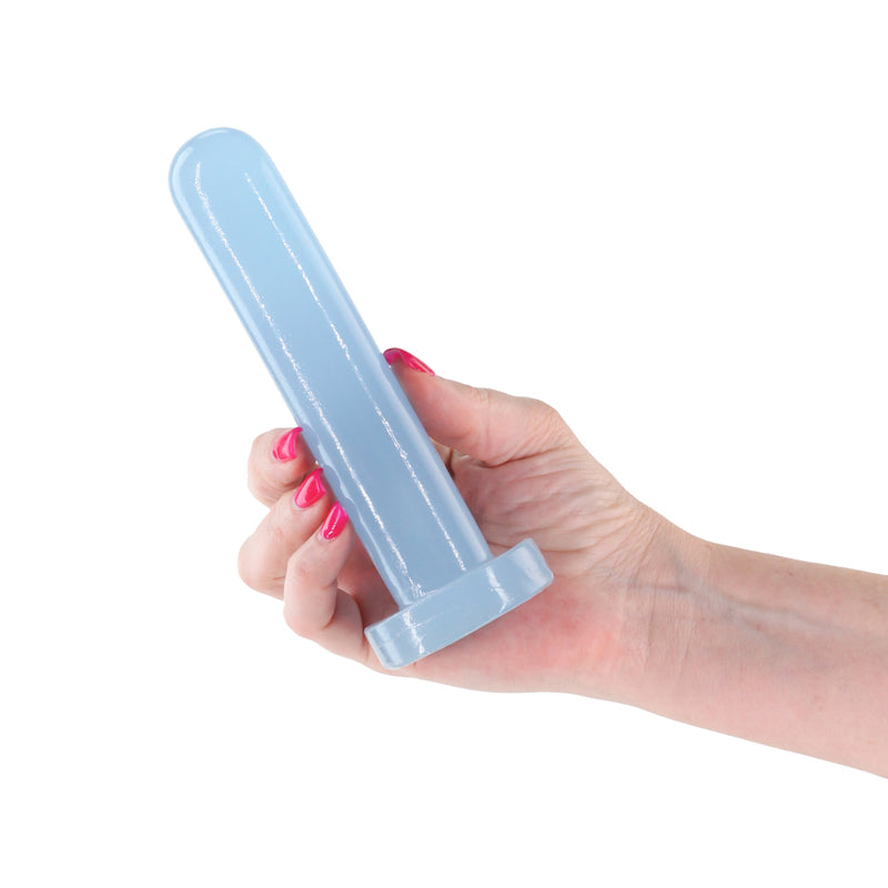 Firefly - Thrill - Blue - Small - Glow in Dark Blue 15.5 cm Small Dildo-NSN-0478-07