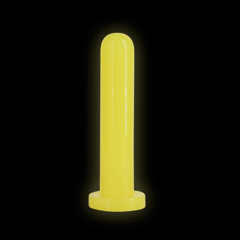 Firefly - Thrill - Yellow - Large - Glow in Dark Yellow 19.3 cm Large Dildo-NSN-0478-19