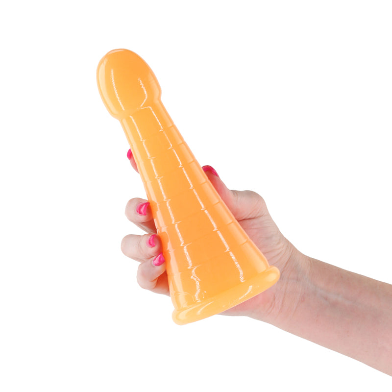 Firefly - Phoenix - Orange - Glow in Dark Orange 19.2 cm Dildo-NSN-0479-16