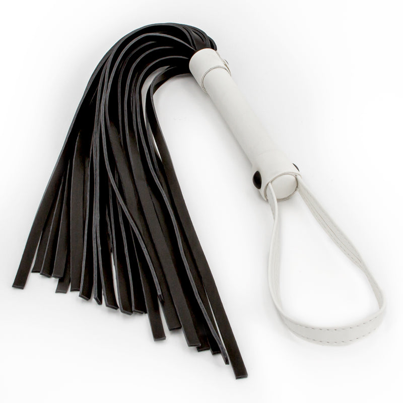 GLO Bondage Flogger - Glow In Dark Whip-NSN-0497-88