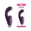 INYA Caprice - Purple - Purple 17.7 cm USB Rechargeable Vibrator with Clitoral Thumper-NSN-0552-35