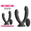 INYA Duet - Black - Black USB Rechargeable Vibrating Double Dildo with Wireless Remote - NSN-0552-63