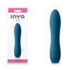 INYA Ruse - Teal - Teal 13.8 cm USB Rechargeable Vibrator-NSN-0554-07