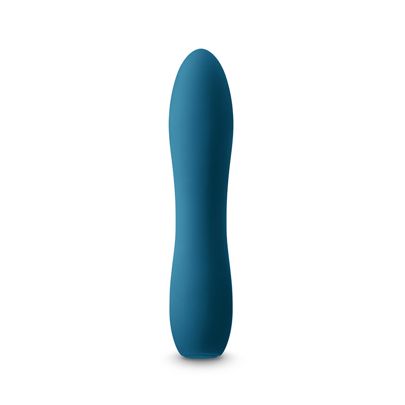 INYA Ruse - Teal - Teal 13.8 cm USB Rechargeable Vibrator-NSN-0554-07