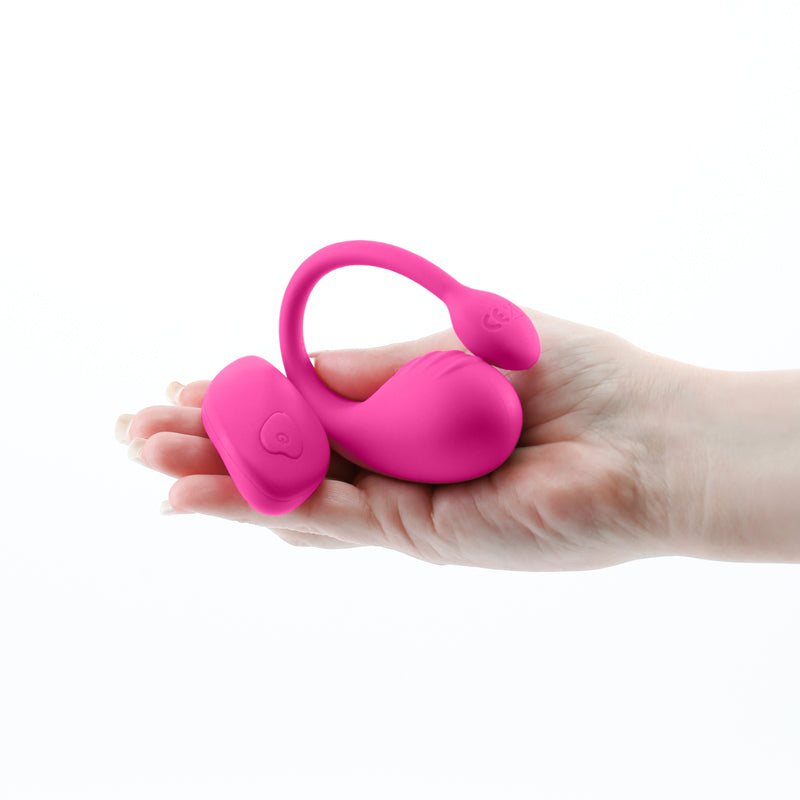 INYA Venus - Pink - Pink USB Rechargeable Stimulator with Remote-NSN-0557-44