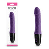 INYA Electrica - Purple - Purple 22.9 cm USB Rechargeable Vibrator-NSN-0560-25