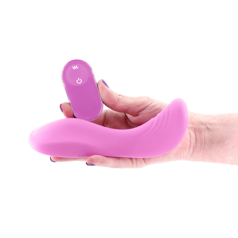 Grinders Rocker - Pink - Pink USB Rechargeable Vibrating Grinder Pad with Remote - NSN-0625-04