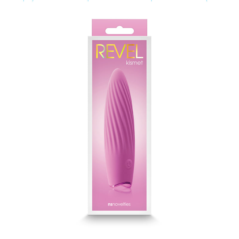 Revel Kismet - Pink - Pink 11.8 cm USB Rechargeable Vibrator-NSN-0675-14