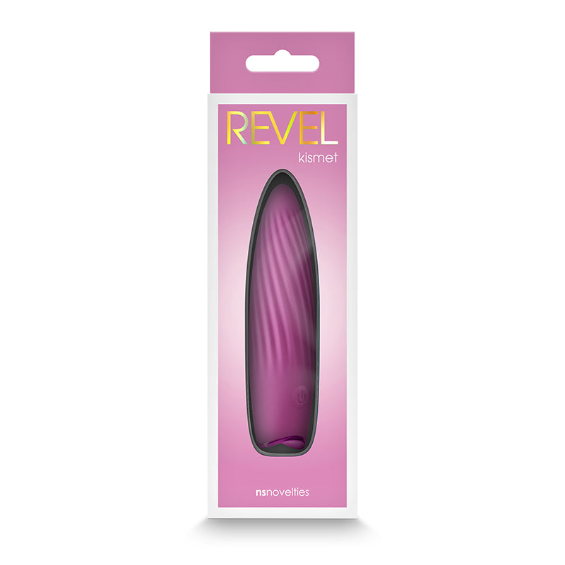 Revel Kismet - Pink - Pink 11.8 cm USB Rechargeable Vibrator-NSN-0675-14