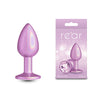 Rear Assets Iridescent Pink - Small - Iridescent Pink 7.1 cm Small Butt Plug-NSN-0968-04