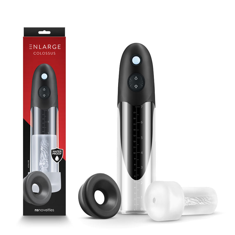 Enlarge Colossus Pump - USB Rechargeable Automatic Penis Pump-NSN-1025-03