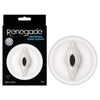 Renegade Universal Pump Sleeve - Clear Vagina-Shaped Penis Pump Sleeve-NSN-1127-31