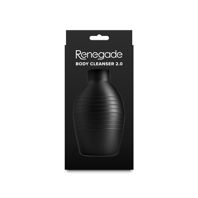 Renegade Body Cleanser 2.0 - Black - Black Unisex Douche - NSN-1130-33