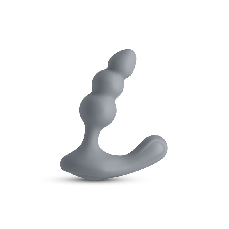 Renegade Thumper - Grey - Grey 13.1 cm USB Rechargeable Prostate Massager - NSN-1132-89