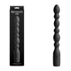 Renegade Prime - Black - Black 28.8 cm USB Rechargeable Vibrating Anal Beads - NSN-1162-33