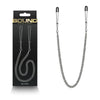 Bound Nipple Clamps - DC3 - Gunmetal - Gunmetal Nipple Clamps with Chain-NSN-1303-11