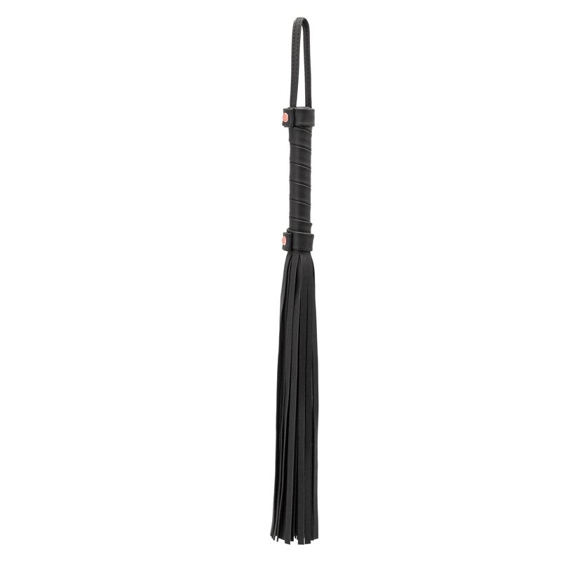 Bondage Couture Flogger - Black - Black Flogger Whip-NSN-1306-53