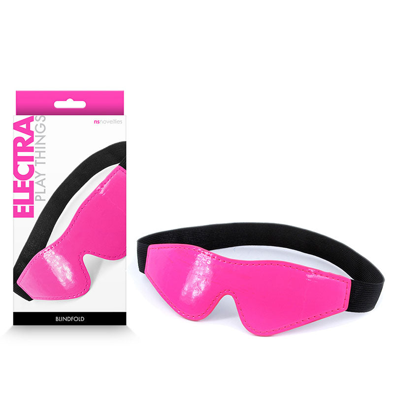 Electra Blindfold - Pink - Pink Eye Mask-NSN-1310-04