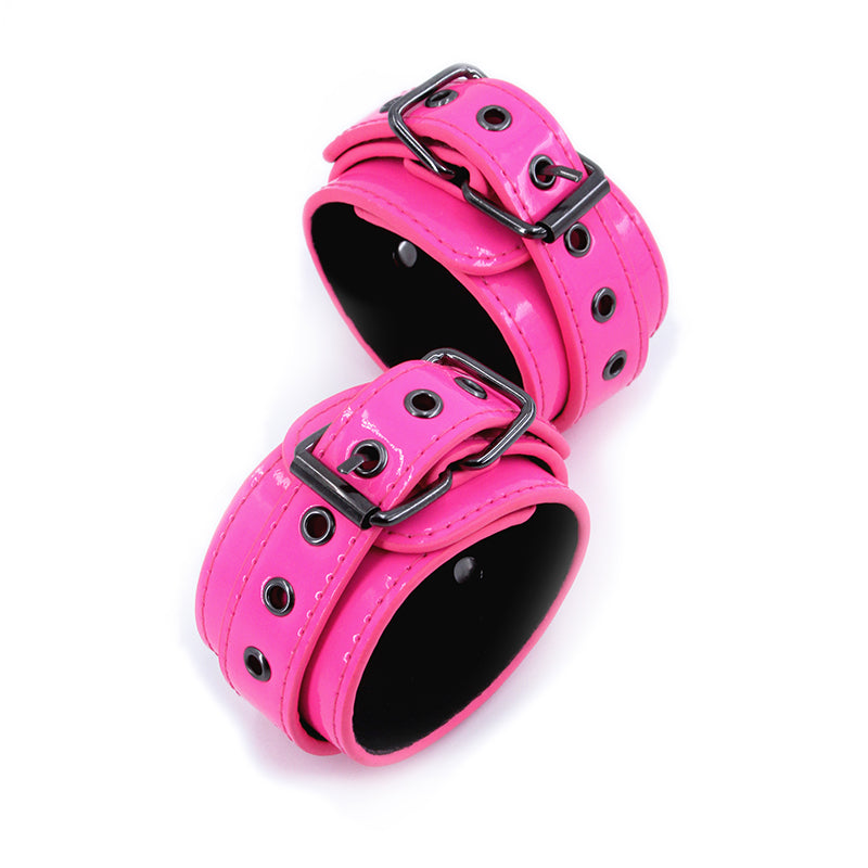 Electra Ankle Cuffs - Pink - Pink Restraints-NSN-1310-34