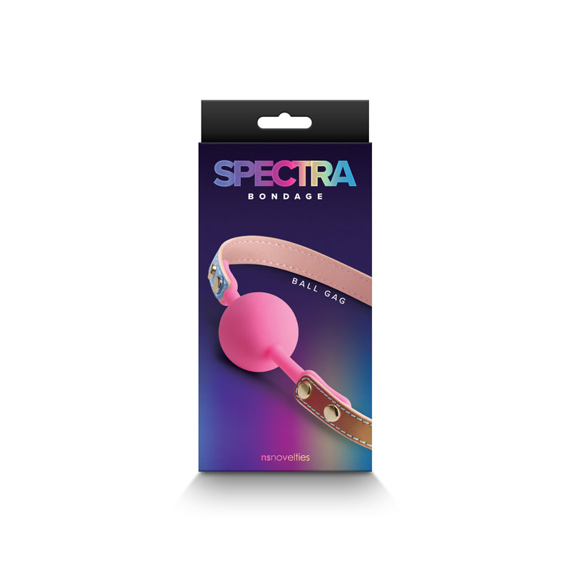 Spectra Bondage Ballgag - Rainbow - Rainbow Mouth Restraint-NSN-1311-07