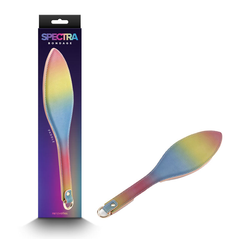 Spectra Bondage Paddle - Rainbow - Rainbow Paddle-NSN-1311-08