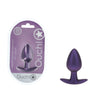 OUCH! Anal Plug - Medium - Metallic Purple - Metallic Purple 7.9 cm Medium Butt Plug-OU1018MPU