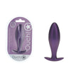 OUCH! Oval Anal Plug - Metallic Purple - Metallic Purple 11.7 cm Butt Plug-OU1021MPU